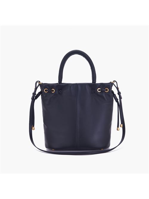 CARRIE BAGborsa in pelle nera CARRIE BAG | 142P-MZ-282-LENERO